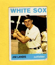 1964 Topps Jim Landis #264 Chicago White Sox G/VG FREE SHIPPING