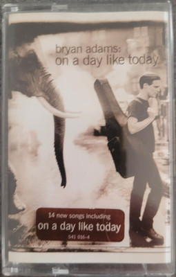 BRYAN ADAMS ON A DAY LIKE TODAY Musikkassette Tape MC Sealed