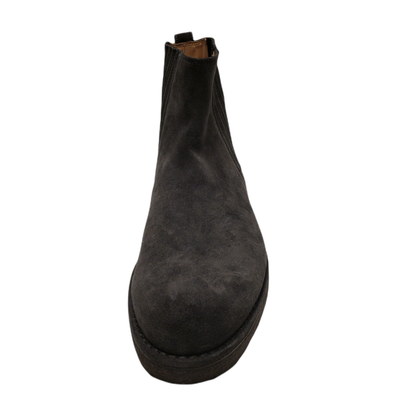 Vince Mens Carmine Sport Suede Chelsea Boots Graphite Vince Men main image 3