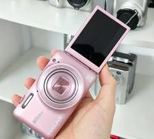 Nikon Coolpix S6600 16.0MP Compact Digital Camera 12x Zoom 90 New Pink English