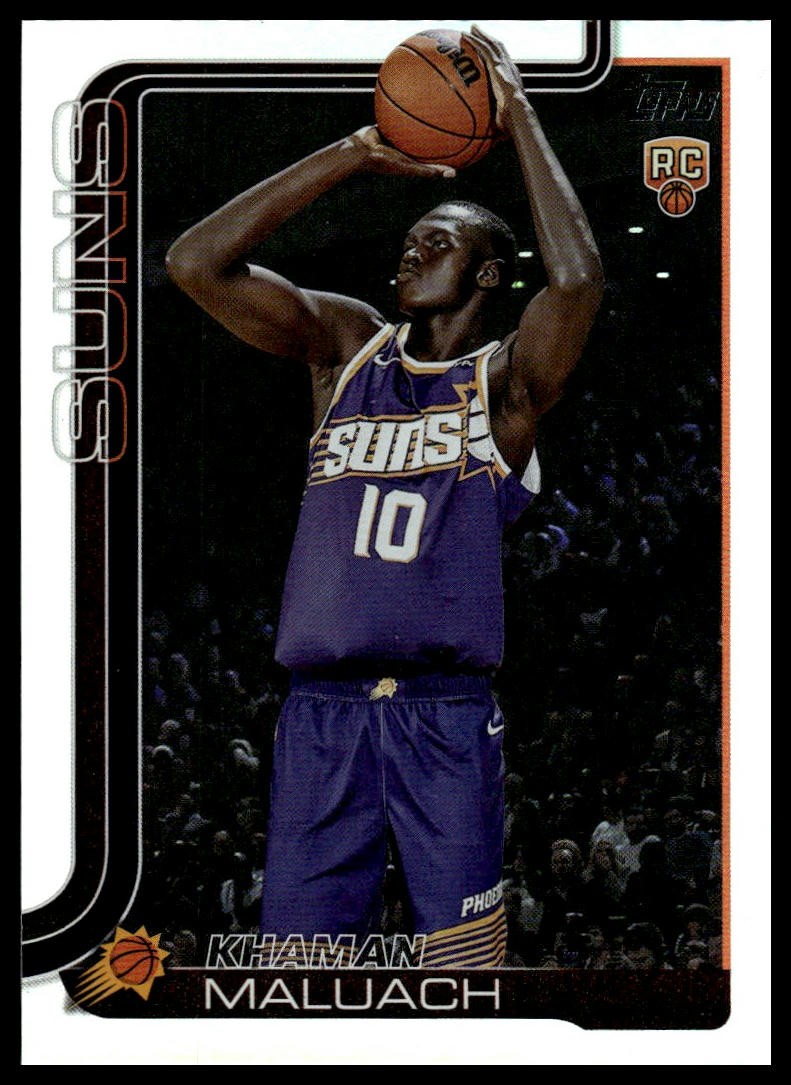 2025-26 Topps Khaman Maluach #210 Rainbow Foilboard