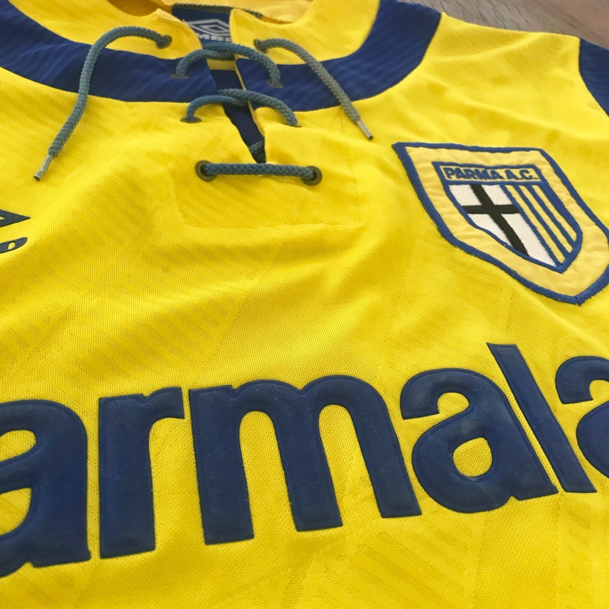 PARMA A.C Joy 中田 サッカーシャツ チャンピオン イタリア製 M