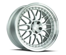 19x9.5/19x11 Aodhan AH02 5x114.3 +22/15 Flow Forged Silver Rims (Set of 4)