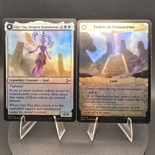 FOIL - Ojer Taq, Deepest Foundation - Custom Magic: The Gathering Card - HQ - Picture 2 of 8
