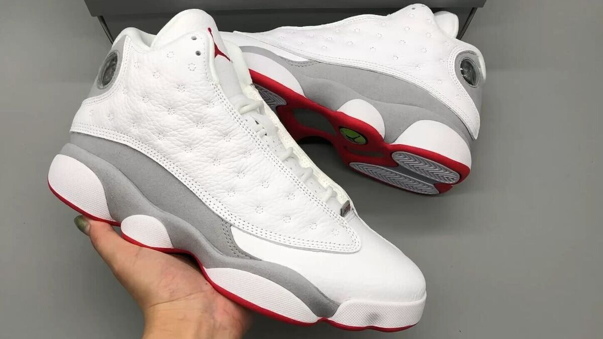 BUY Air Jordan 13 White True Red