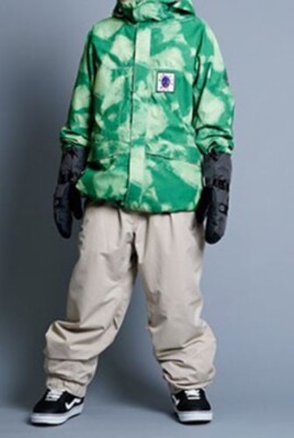 686 Dojo Snowboard Jacket (XL) Cloudy Green M2W120-GRN | eBay