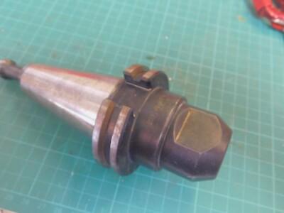 Portautensili CAT40 TECNARA – Fresa Fine Solida 1.0”, Proiezione 3 5/8, Usato - 6
