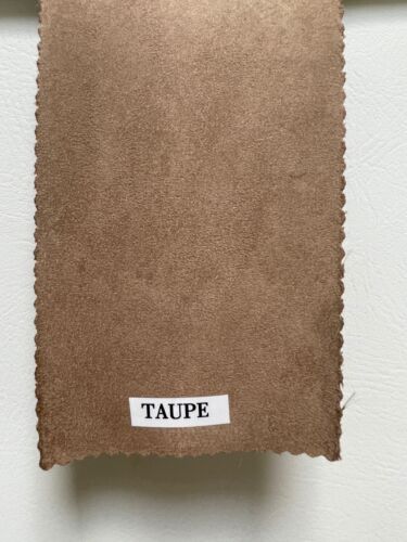 Suede Faux Fabric Upholstery 35 Colors 58" Wide By the Yards or Sample - Picture 50 of 76