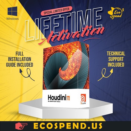 SideFX Houdini FX 20 Lifetime 🟩Please🟩READ🟩DESCRIPTION!!