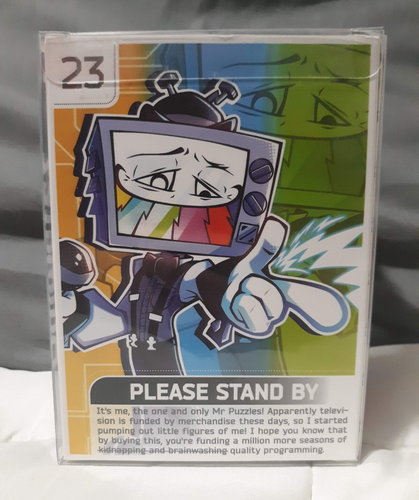 2025 Glitch Productions SMG4 Mr. Puzzles Animatez Figurine - Picture 4 of 5