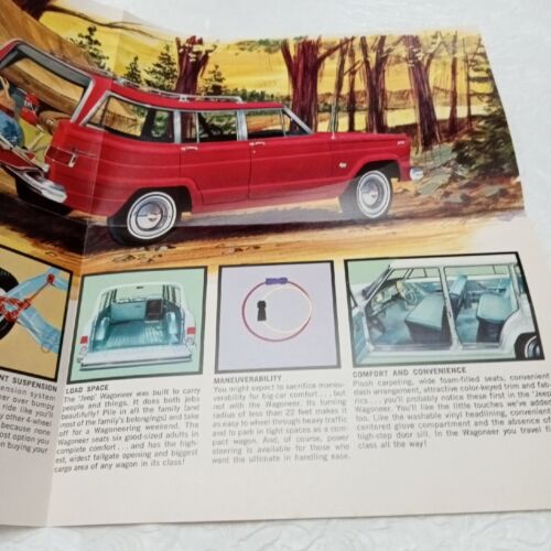 1964 Jeep Wagoneer Dealer Sales Brochure Mailer Best Deal In Town Original Fc2 - Picture 7 of 8