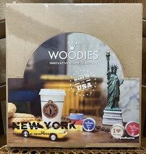 Woodies Innovative Stamp Tradition  NEW YORK  25 Stamps, 5 Ink Pads NEW SEALED
