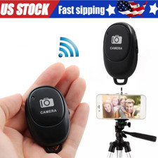Camera Shutter Wireless Bluetooth Button Remote Control for Android Apple Lot
