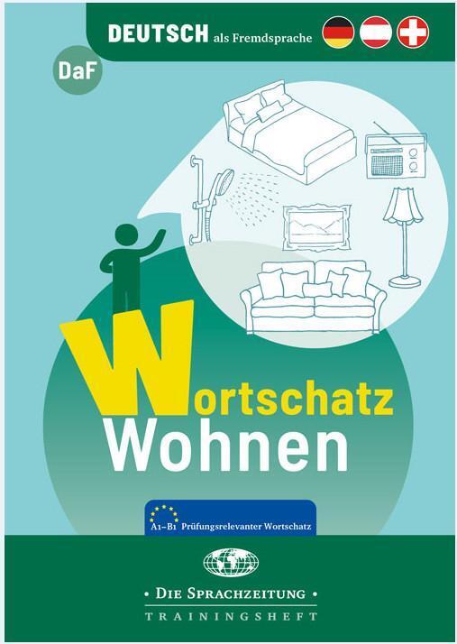 Thumbnail - Wortschatz Wohnen | Sabine Kunst | Prüfungsrelevanter Wortschatz A1 -