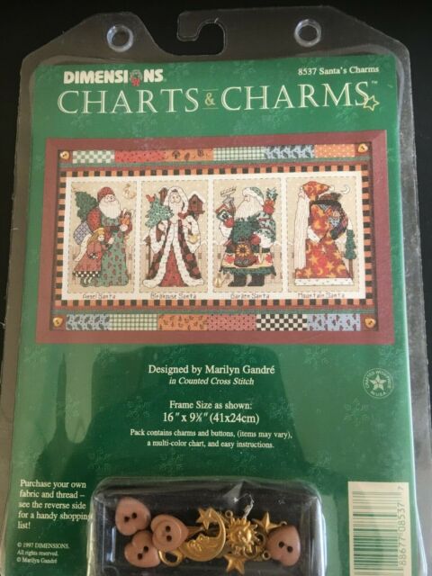 Dimensions Charts And Charms Cross Stitch