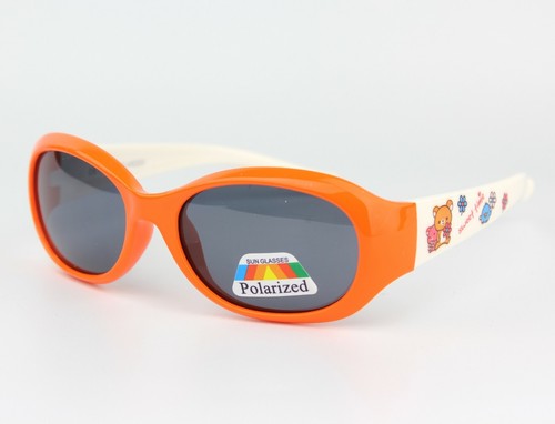 Niños Niños Oval Light Flex Frame Gafas de sol polarizadas UV400 Sombras - Imagen 7 de 8