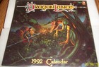 Vintage 1992 Calendar  TSR Dragonlance  8892  Fantasy Art New in Shrinkwrap