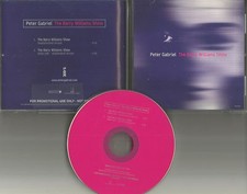 Genesis PETER GABRIEL barry Williams show w/ 2 RARE VERSIONS PROMO DJ CD single