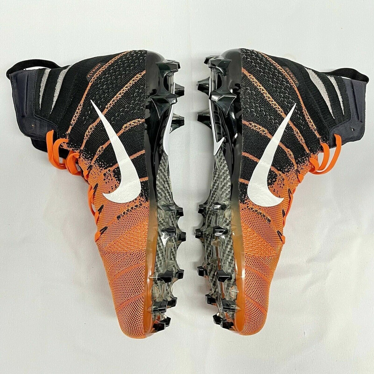 Nike Vapor Untouchable 3 Elite Football Cleat Black Orange AO3006-081 NEW IN BOX NIKE VAPOR UNTOUCHABLE ELITE 3 FOOTBALL CLEATS SIZE 12.5  main image 2