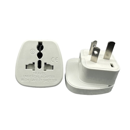 1PCS US AU UK EU 4.0mm DIN 4.8mm Plug Travel Adapter Converter Socket Power Plug - Photo 6/17