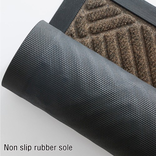 Door Mat Non-Slip Rubber Backing Entrance Rugs Absorbent Resist Doormat 1pcs - Picture 7 of 19