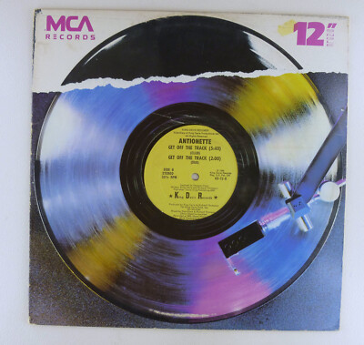 12'' Single Vinyl - Antionette - Get Off The Track - K8879 N8