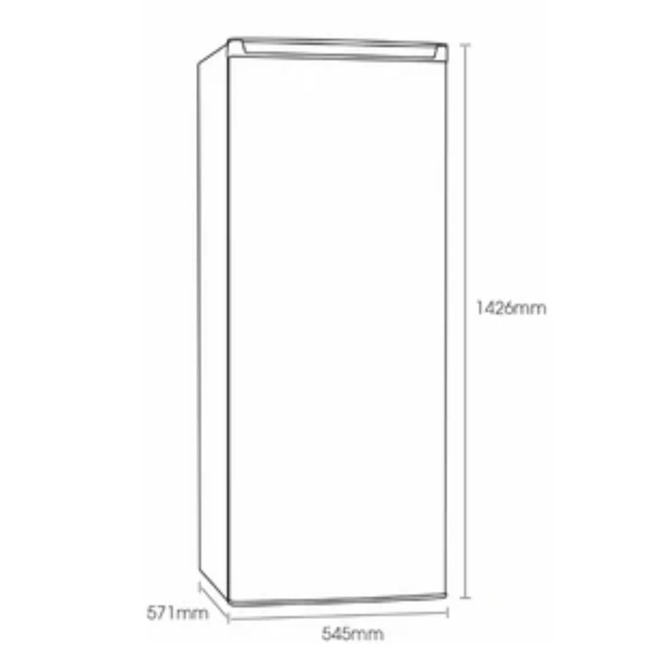 Euromaid 168L Upright Freezer EUFR168W BRAND NEW  2 Years Warranty RRP: $999 - image 4 of 4