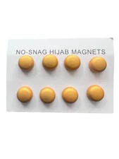 8 Pairs Premium Strong Hijab Magnetic Pins, No-Snag Multi-Use, Shiny and Matte