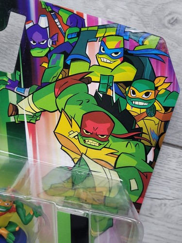Rise Of The Teenage Mutant Ninja Turtles 5 Pack Collectable Figure Stamper Sinco - Picture 9 of 19