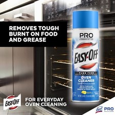 Easy-Off Fume Free Oven Cleaner Spray, Lemon, 24 oz, Removes Grease 0.56 per fl oz