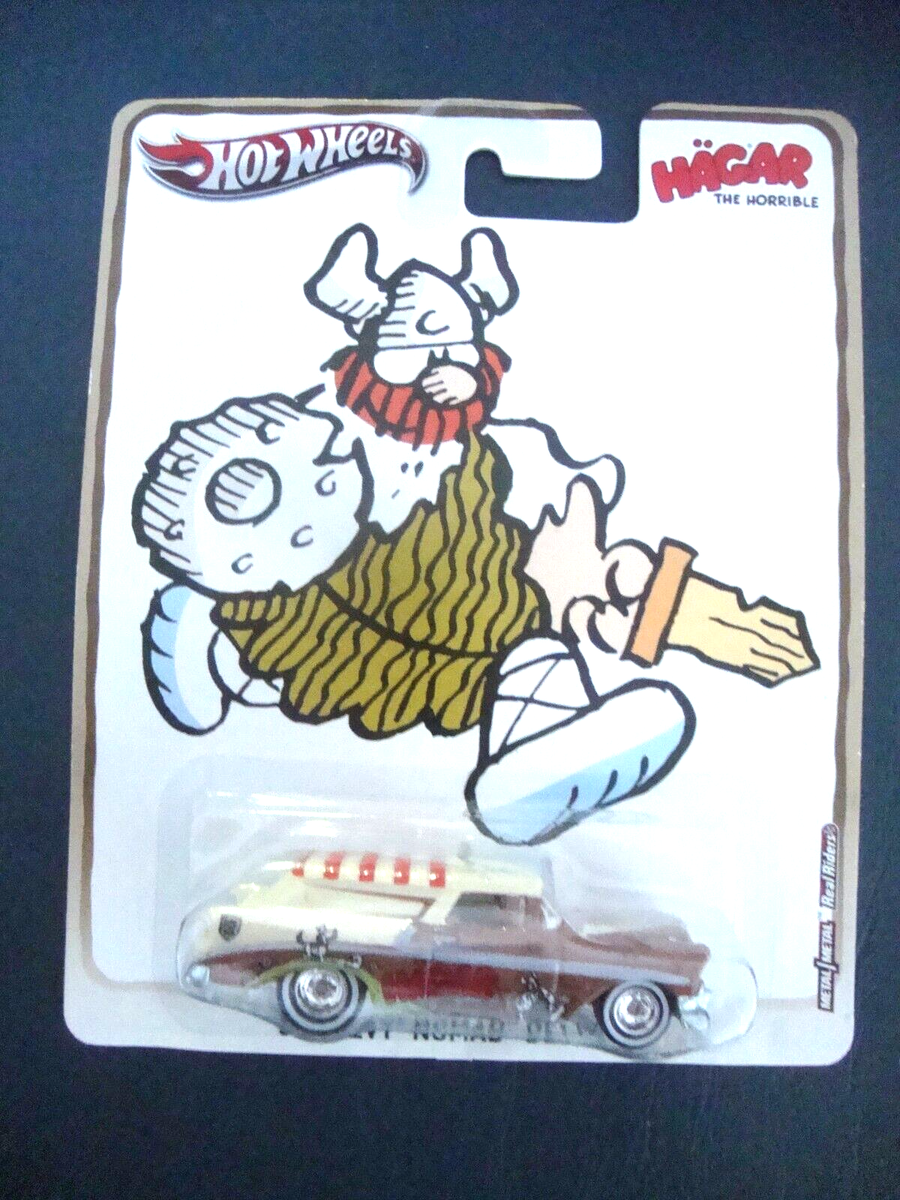 HOT WHEELS HAGAR THE HORRIBLE '56 CHEVY NOMAD DELIVERY | eBay
