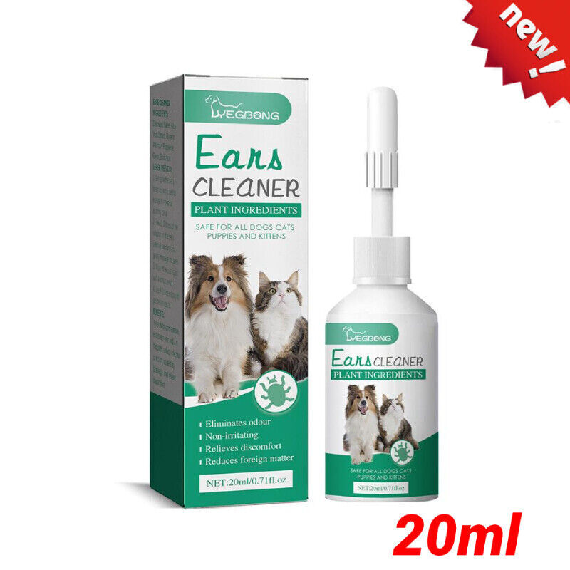 20ml Universal Ear Cleaning For Cats Effective Quick Solution Cleaner