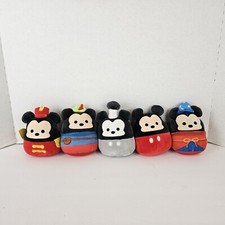 Set of 5 Squishmallows Disney Mickey Mouse Through The Years 4 in Plush