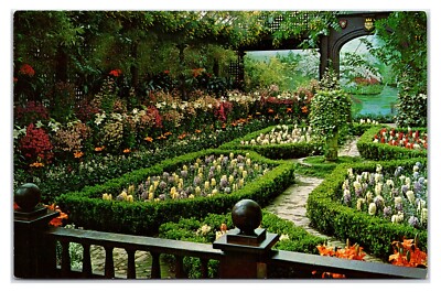1950s- Spring Flower Show Phipps Conservatory, Pittsburgh, Pennsylvania Postcard