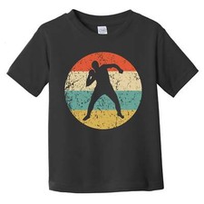 Camiseta Retro Shot Put Icon Atletismo Infantil/Niño Pequeño