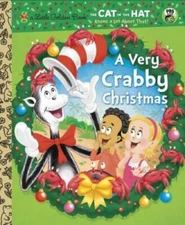 A Very Crabby Christmas (Dr. Seuss/Cat in the Hat) (Little Golden Book) - GOOD