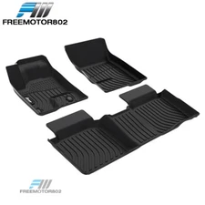 Fits 23-25 Mitsubishi Outlander PHEV Floor Mats All Weather TPE 3D Carpets 3PC