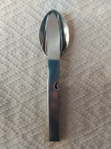 JNA Yugoslavia Serbia Army Cutlery Set - Fork Spoon Knife - Lunch Stainless - Picture 1 of 6