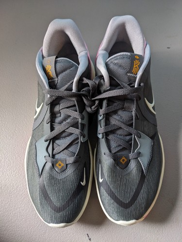 New Nike Kyrie Low 5 Coconut Milk Iron Grey DJ6012-005 Shoes Size 13 Mens - Picture 5 of 5