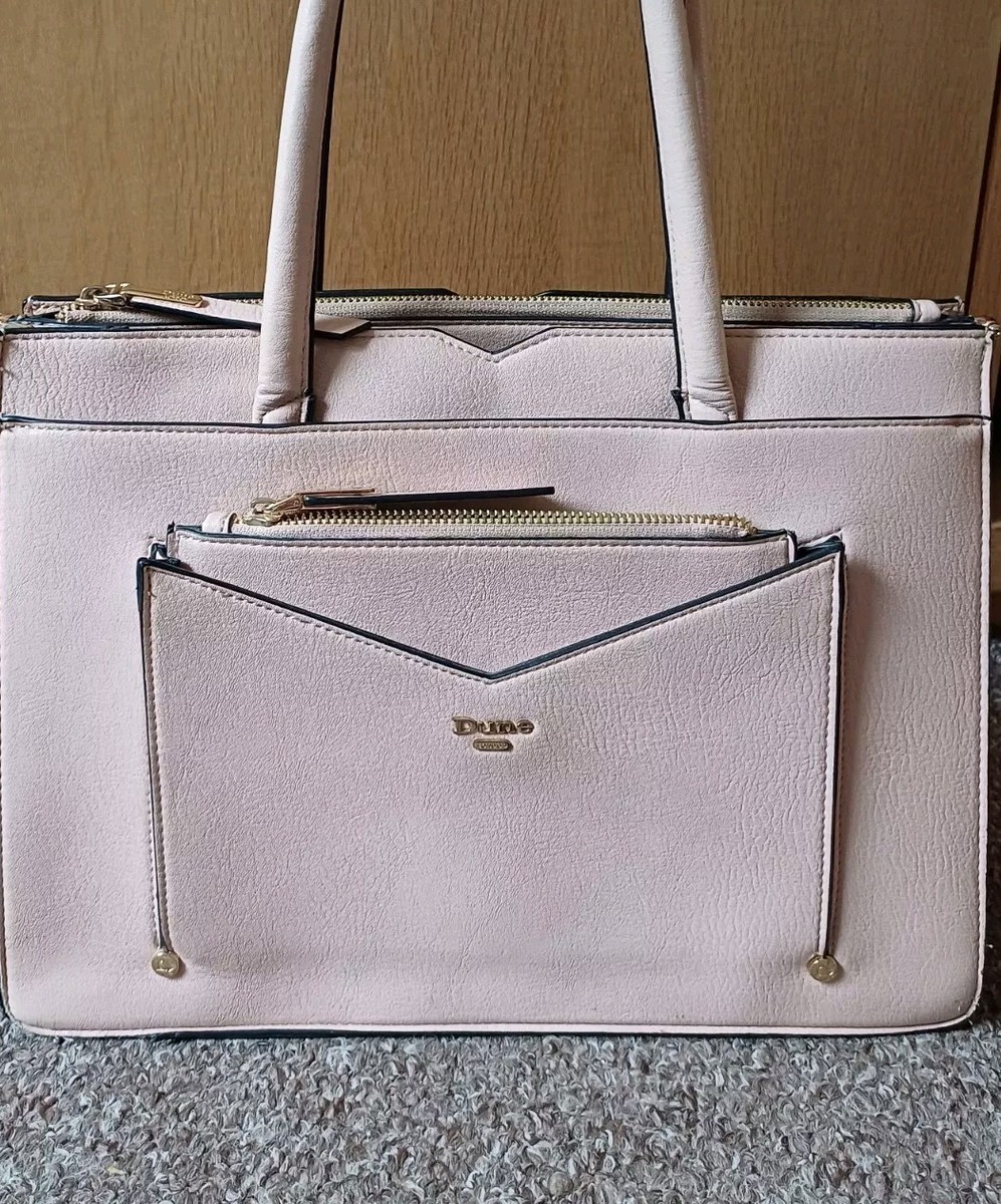 Stunning Dune Blush Pink Top Hadle Medium Sized Hadbag UK