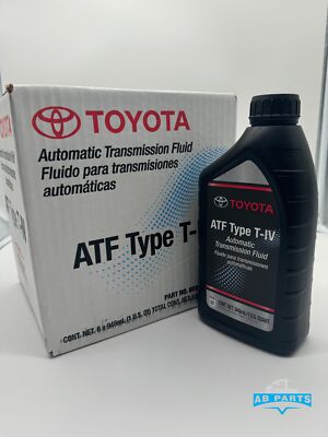 Toyota ATF T-IV Automatic Transmission Fluid Oil 00279-000T4-01  ( 6 PACK )