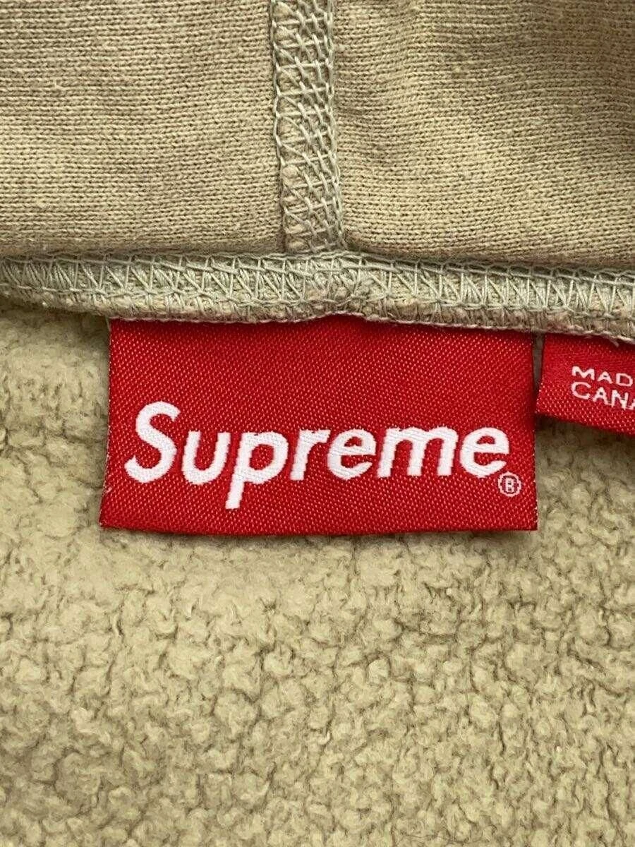 Supreme Felpa con Cappuccio Small Box Felpa con Cappuccio S Cotone Cachi Usata