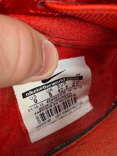 Nike Air Rift Tabi Ninja Schuhe Selten Vintage US9 Rot Y2K - Bild 8 von 8
