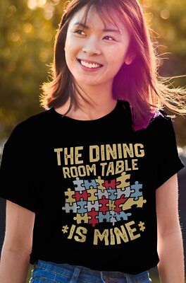 Lustiges T-Shirt The Dining Room Table Is Mine Familienessen, Familiengeschenk Shirt