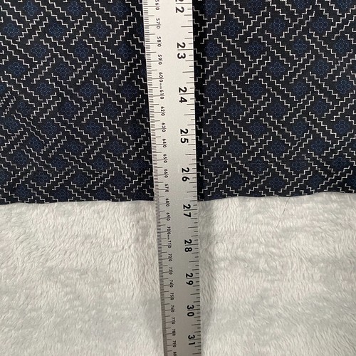 Nat Nast Luxury Originals Camp Shirt Men Medium Black Zig Zag Silk Short Sleeve - Picture 6 of 8