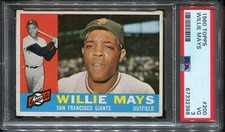 Vintage Willie Mays Baseball Card Timeline: 1951-1974 70