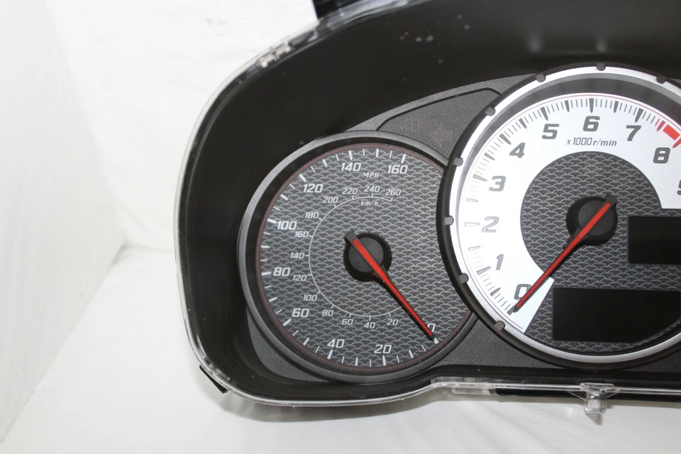 Cuadro de instrumentos velocímetro 2015 Scion FR-S panel de instrumentos medidores 20.744 millas Foto 3 de 4