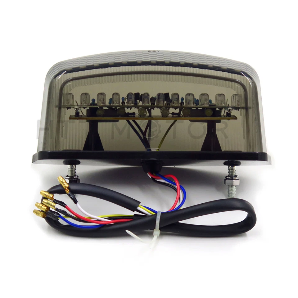 LUZ TRASERA INTERMITENTES LED INTEGRADA HUMO PARA DUCATI MONSTER 1994-2008 Foto 3 de 4