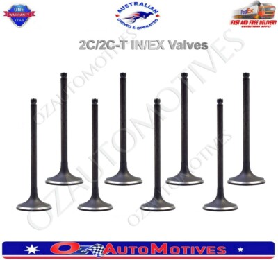 VALVE INTAKE EXHAUST 2C/2C-T 8V SOHC FITS TOYOTA LITEACE TOWNACE 2.0 L (1974 cc)