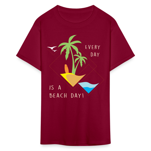 Everyday is a Beach Day shirt Surfboard Surfing Sunny Day T-Shirt Size S-6XL - Picture 23 of 66
